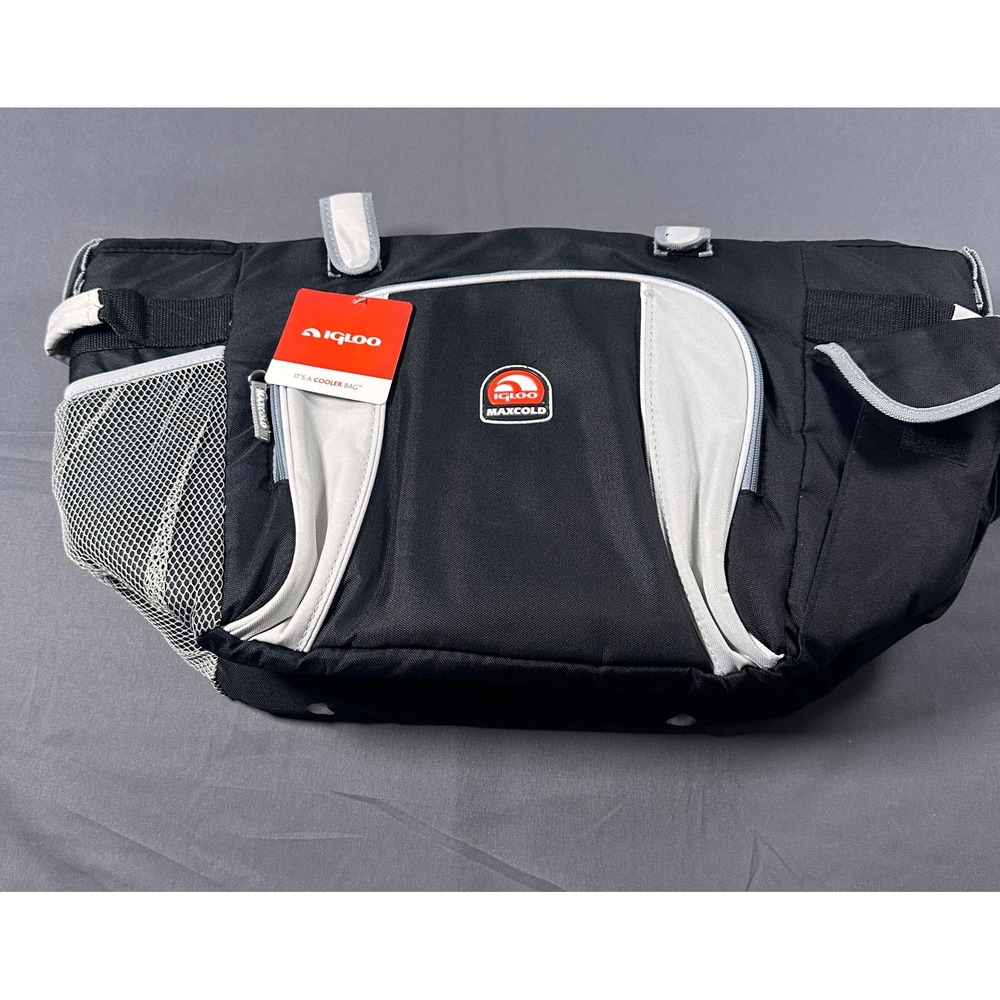 Igloo MaxCold Cool Fusion 36 Can Insulated‎ Soft Replacement Bag Black Gray